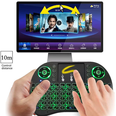 Mini clavier tactile universel sans fil pour PC TV Box
