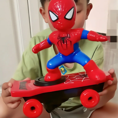 🕷️ Voiture Spiderman Intelligente & Lumineuse – Le Jouet Coup de Cœur des Enfants ! 🚗