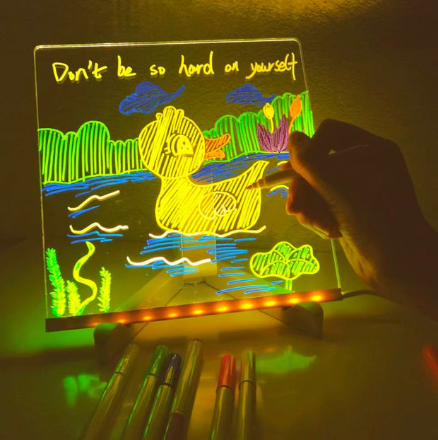 LumiBoard Magique – Le Cadre Lumineux qui Éveille la Créativité des Enfants!